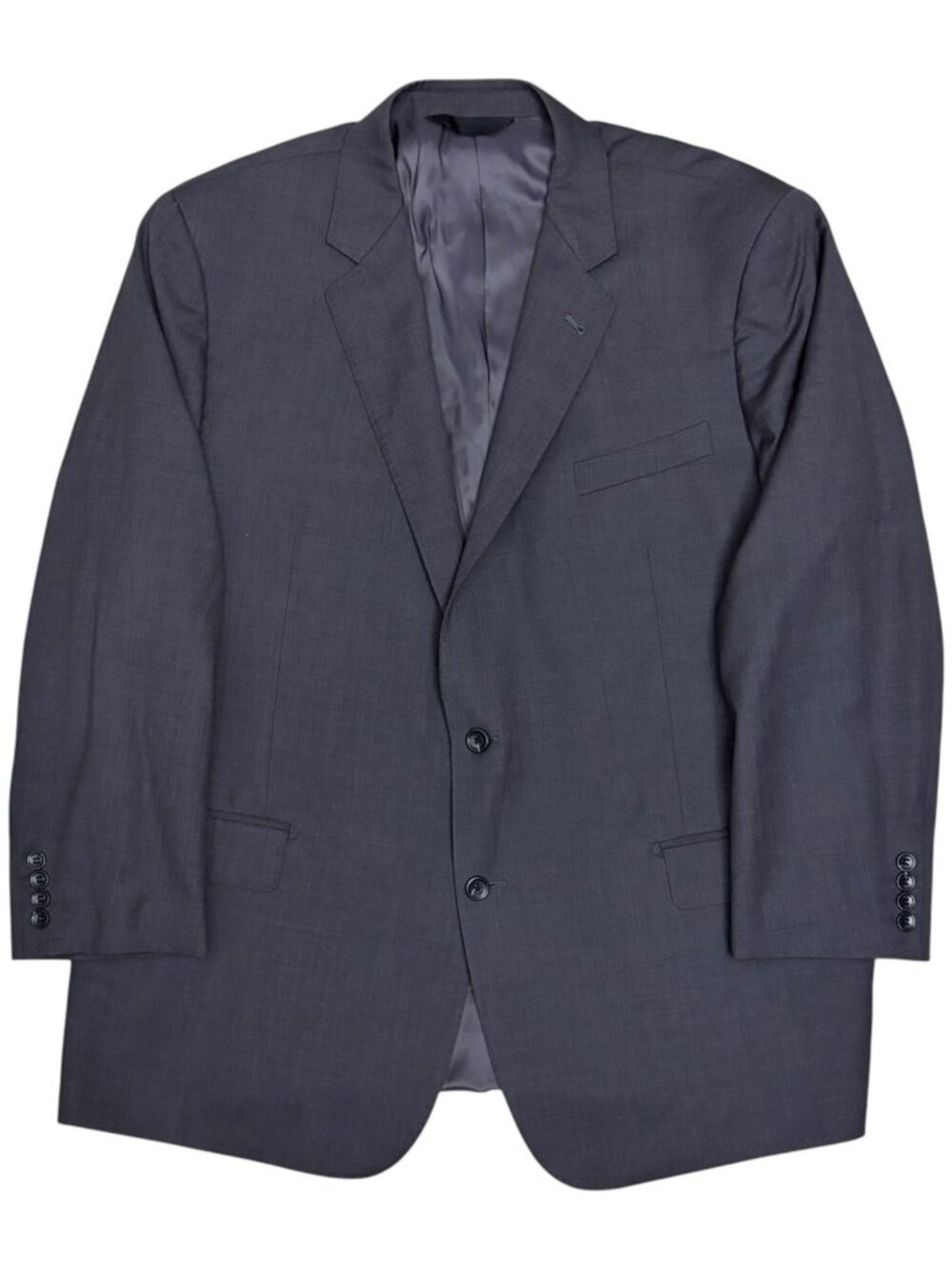BARONI Italy Blazer Sport Coat WOOL SUPER 150 Couture DROP 6 Business Jacket 46R